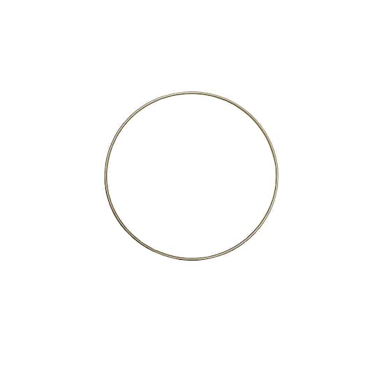 10" Gold Metal Wire Floral Hoop by Ashland®